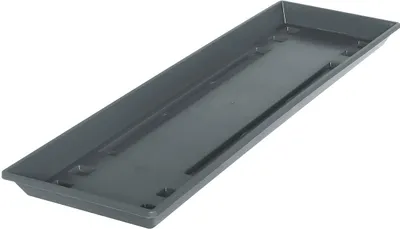 Produktbild von Geli Balkonkasten Untersetzer STANDARD Anthrazit 50 cm - Kunststoff