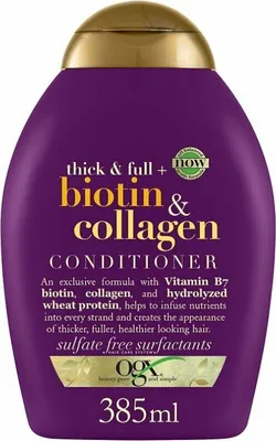 Obrázok produktu pre OGX Biotin & Collagen Conditioner Kondicionér na vlasy s biotínom a kolagénom, 385 ml