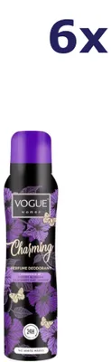 Produktbild von 6x Vogue Deospray - Charming parfum 150 ml