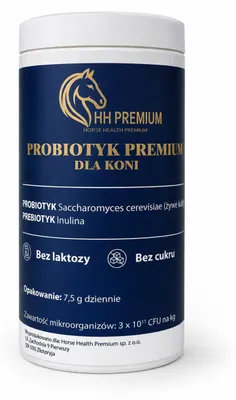 Zdjęcie produktu dla Horse Health Premium Probiotic – pasza uzupełniająca dla koni, 250 g