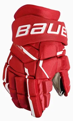 Obrázok produktu pre Rukavice Bauer Supreme MACH Intermediate červené 12 palcov