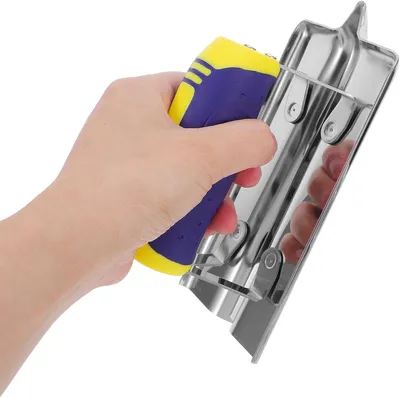 Produktbild von Edelstahl Eckkelle für Trockenbau und Betonkanten
