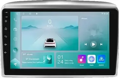Image de Autoradio, écran tactile 9 pouces, Android 13, compatibilité avec Lancia Ypsilon 2006 - 2011, P1
