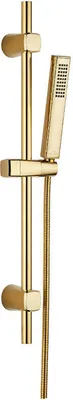 Produktbild von Design Brauseset mit Duschstange Gold