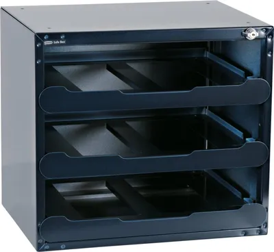 Immagine prodotto di raaco SafeBox 80 Cassaforte a libera installazione Acciaio Blu