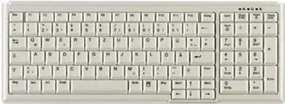 Produktbild von Active Key AK-7000 - Tastatur - USB - Deutsch - Hellgrau