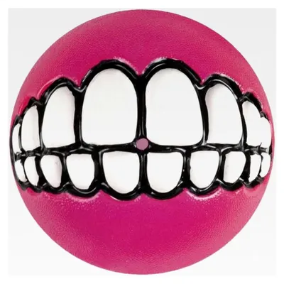 Produktbild von Hundespielzeug in Ballform, klein, 4,9 cm, Pink