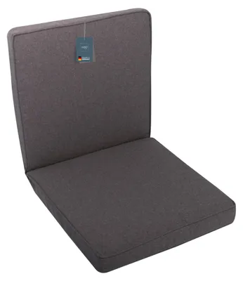 Imagen del producto de Elzusha - Juego de cojines para jardín, 1 unidad, para soporte lumbar, color antracita