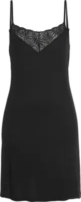 Produktbild von LASCANA Negligé schwarz Größe 44/46