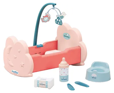 Produktbild von Ecoiffier Poppenwieg met Accessoires, 6dlg.
