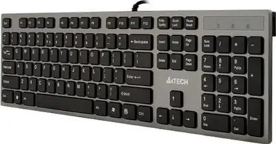 Obrázek produktu pro A4tech KV-300H, plná velikost (100%), kabelový, USB, šedý