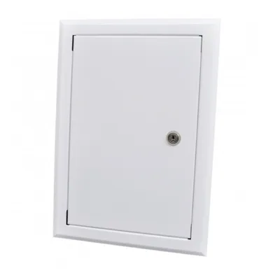 Produktbild von Laco DR-2 Revisionstür weiß 30x50 cm mit Schlüssel