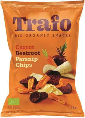 CHIPSY WARZYWNE PIECZONE BIO 75 g - TRAFO