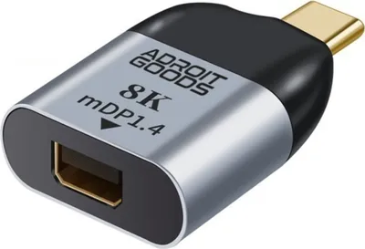 Obrázok produktu pre AdroitGoods Adaptér USB-C na mini Displayport - Full HD@60Hz - kompaktný