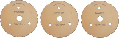 Produktbild von MATRIX Trennscheibe | 3x | 76 mm | Multi Trennschneider Trennschleifer MC 260