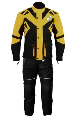 Produktbild von German Wear 2-teiler Motorradkombi Cordura Textilien Motorradjacke + Motorradhose, Größe:48/S