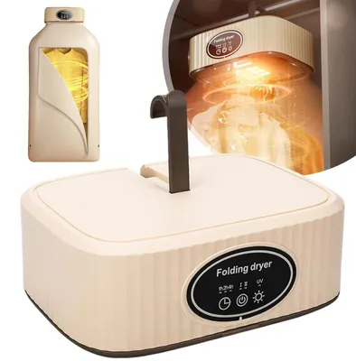 Produktbild von 600W Elektrischer Trockner Wäschetrockner Warmlufttrockner Tragbarer Trockner DE