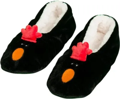 Image de Wallace and Gromit - Pantoufles pour hommes/femmes unies TT991 (42 EU - 45,5 EU) (Noir)