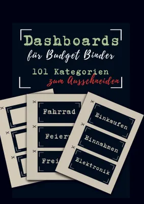 Produktbild von Dashboards für Budget Binder A6