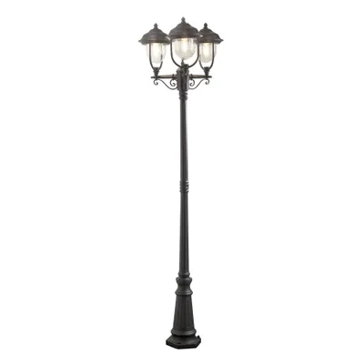 Produktbild von Konstsmide Parma Standleuchte schwarz lackiertes Aluminium, klares Acrylglas 7227-750