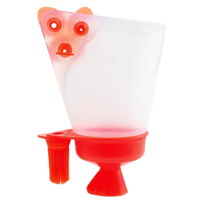 Immagine prodotto di Mastrad Verzierbeutel Deco Pocket, Spritzbeutel mit 4 Aufsätzen, Garnierspritze, Silikon, 100 ml, F38110