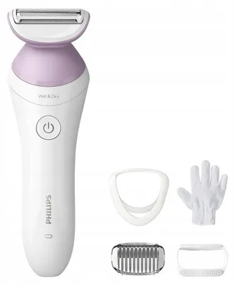 Produktbild von Kabelloser Damenrasierer für Trocken- und Nassanwendung 4 Zubehörteile Philips