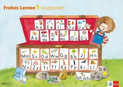Immagine prodotto di Frohes Lernen 1. Lautposter Klasse 1. Ausgabe Bayern