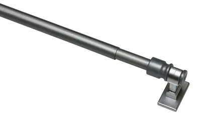 Gordijnroede Ø12 mm, matt-silber, 120-225 cm