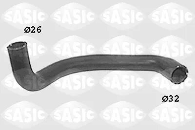 Produktbild von SASIC Kühlerschlauch Wasserschlauch für FORD FIESTA III (GFJ) SWH6692