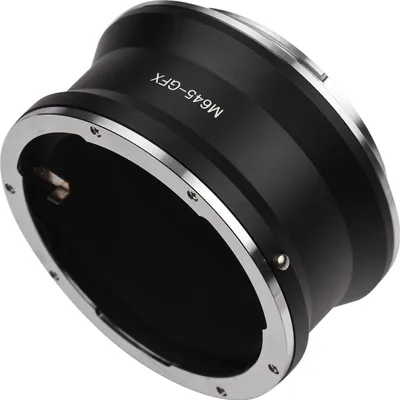 Image de Adaptateur d'objectif M645-GFX Remplacement pour Mamiya 645 sur monture G Appareils photo GFX100 GFX50S GFX50R GFX100S