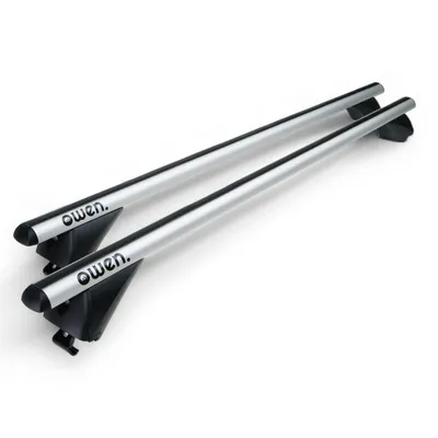 Obrázek produktu pro Owen 3.0 L střešní nosič univerzální 135cm I zábradlí, uzavřené zábradlí I nosič zábradlí 135cm z hliníku do 90kg univerzální