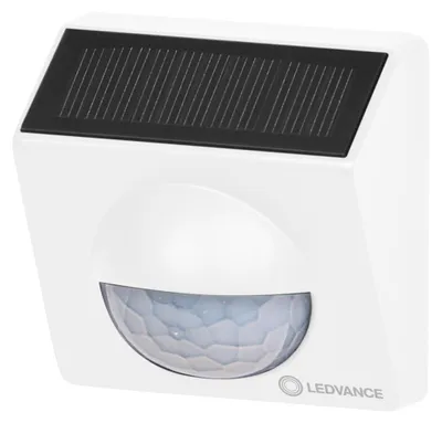 Zdjęcie produktu dla Czujnik zewnętrzny LEDVANCE SMART+ do wykrywania ruchu z technologią WiFi i ogniwem słonecznym, biały