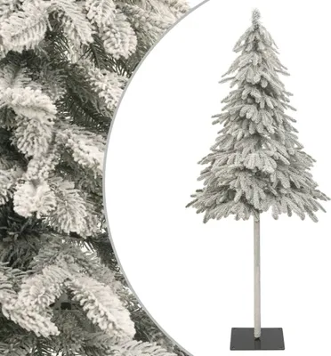 Image de Sapin de Noël artificiel enneigé 150 cm