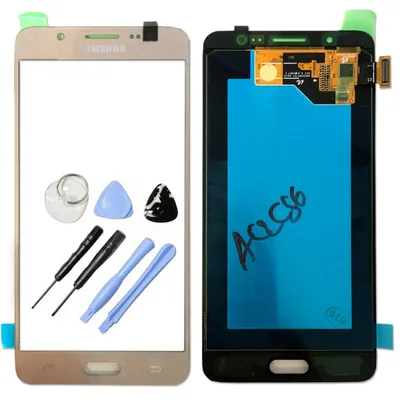 Obrázok produktu pre Kompletná sada displeja LCD GH97-18792A Gold pre Samsung Galaxy J5 J510F 2016