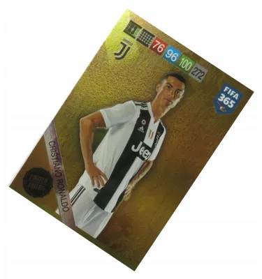Produktbild von Panini Fifa 365 2019 Limited Edition Cristiano Ronaldo Juventus Football Card