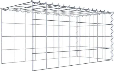 Produktbild von Anbaugabione Typ 4 80 cm x 40 cm x 40 cm (L x H x T), Maschenweite 10 cm x 10 cm, Spirale