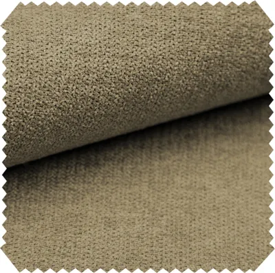 Produktbild von novely® RICKERT - Samtweicher Velours Polsterstoff mit feiner Textur - Robuster Möbelstoff - Pflegeleichte Meterware 1lfm - Farbe: 02 Beige