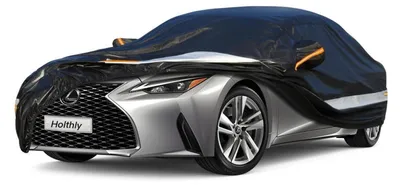 Produktbild von Autoabdeckung 10 Schichten Wasserdicht Atmungsaktiv für Lexus IS (1998-2020) Schwarz