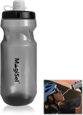 Imagen del producto de Botella deportiva a prueba de fugas, de 700 ml, ligera, ideal para bicicleta y camping