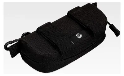 Produktbild von Brillenetui mit Karabiner Molle - Wasserdichtes Hardcase für Brillen - Schwarz