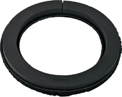 Produktbild von OASIS® Black Ideal Nass-Steckschaum Kranz Radka, Biolit Altpapier Schale, schwarz, 6cm, Ø51cm - Nasssteckmasse