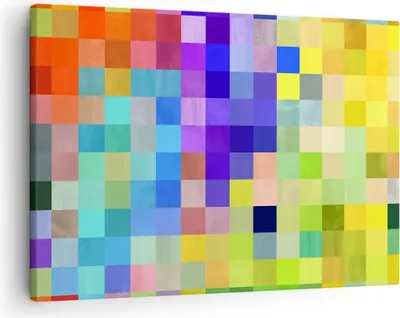 Produktbild von Bild auf Leinwand - Leinwandbild - Abstraktion modern - 70x50cm - Wand Bild - Wanddeko - Wandbilder - Leinwanddruck - Bilder - Kunstdruck - Wanddekoration - Leinwand bilder - Wandkunst - AA70x50-4009