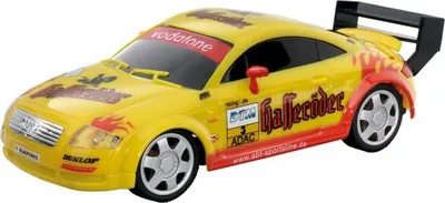 Imagen del producto de Modelo a escala de un Audi TT, estilo Hasseröder, color amarillo