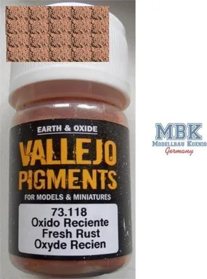 Image de Vallejo Pigment Fresh Rust 73118 30ml