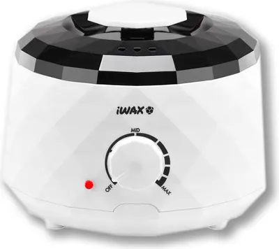 Obrázok produktu pre Ohrievač depilačného vosku iWax Diamond 400 ml 100W biely