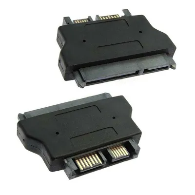 Produktbild von C24 SATA Adapter Kabel 22-Pin auf Slim SATA 13-Pin – DVD/CD Laufwerk Anschluss – 5V Stromversorgung