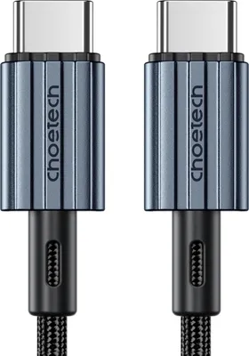 Image de Choetech Xcc-1014 Câble Usb-C vers Usb-C, Pd 60W 1.2M (Noir)