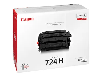 Produktbild von Canon CRG-724H, 12500 Seiten, Schwarz, 1 Stück(e)