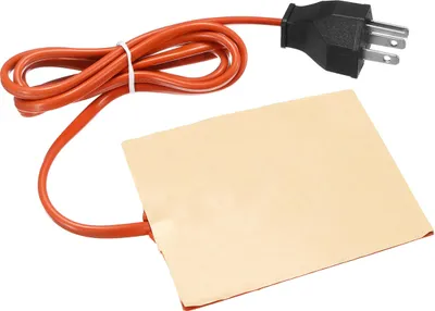 Produktbild von 120W 110V 11X9cm Silikon Heizplatte für Automotor Tankheizung
