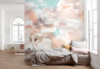 Produktbild von Komar Vlies Fototapete "Mellow Clouds" - Größe: 350 x 250 cm (Breite x Höhe), 7 Bahnen